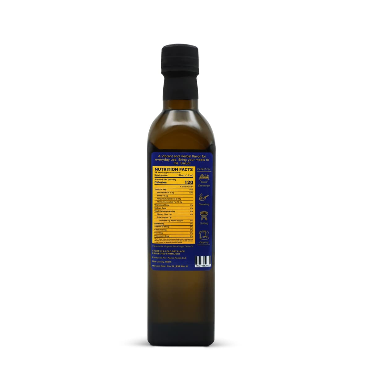 Angelica's Organic Extra Virgin Olive Oil