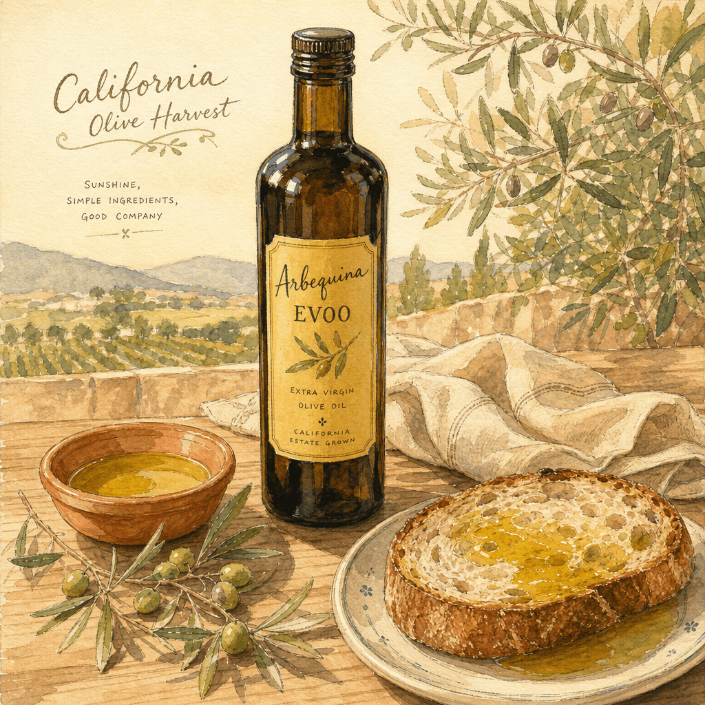 What Makes Arbequina EVOO Taste Different — And Why California Grows It Best